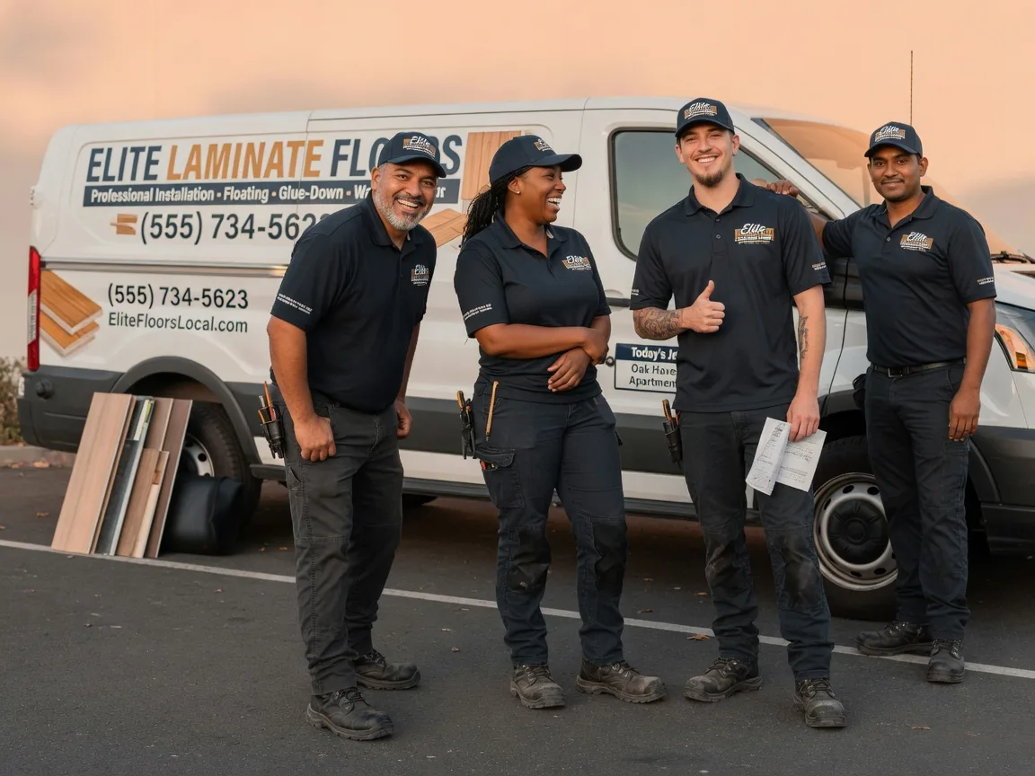 Laminate flooring installation company in Rheems, PA
